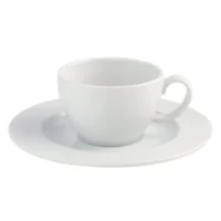 Bowl Shaped Cup & Saucer